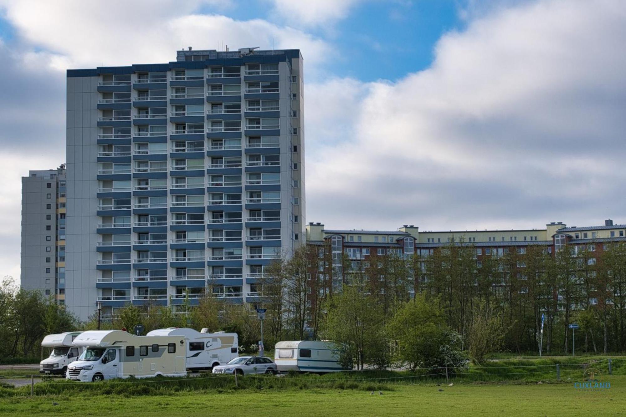 Haus Frische Brise Wohnung 7 10 Inselblick Cuxhaven Esterno foto