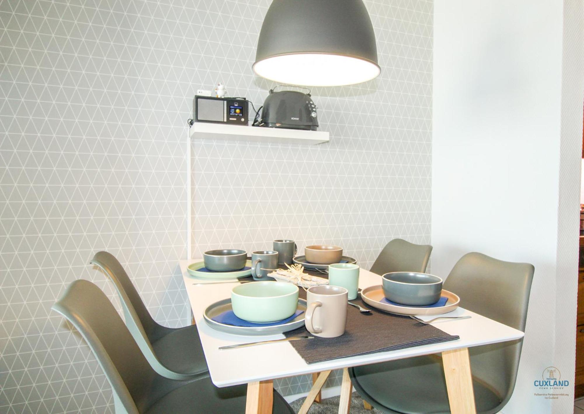 Haus Frische Brise Wohnung 7 10 Inselblick Cuxhaven Esterno foto